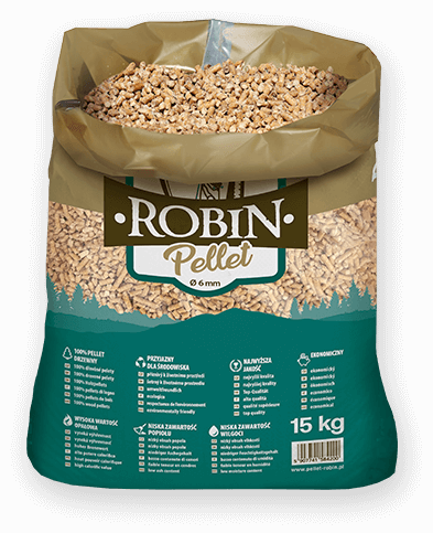 worek pelletu opałowego Robin do kupienia w Chełmku lub sklepie internetowym